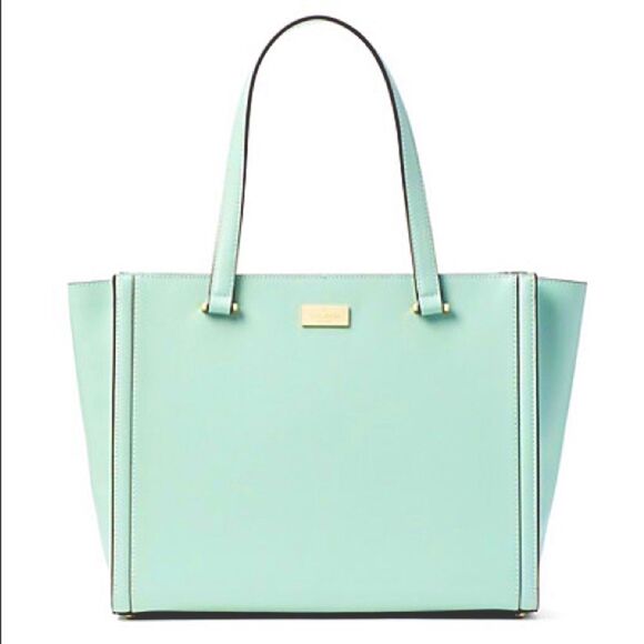 Kate Spade ✨Misty Mint Tote NWT